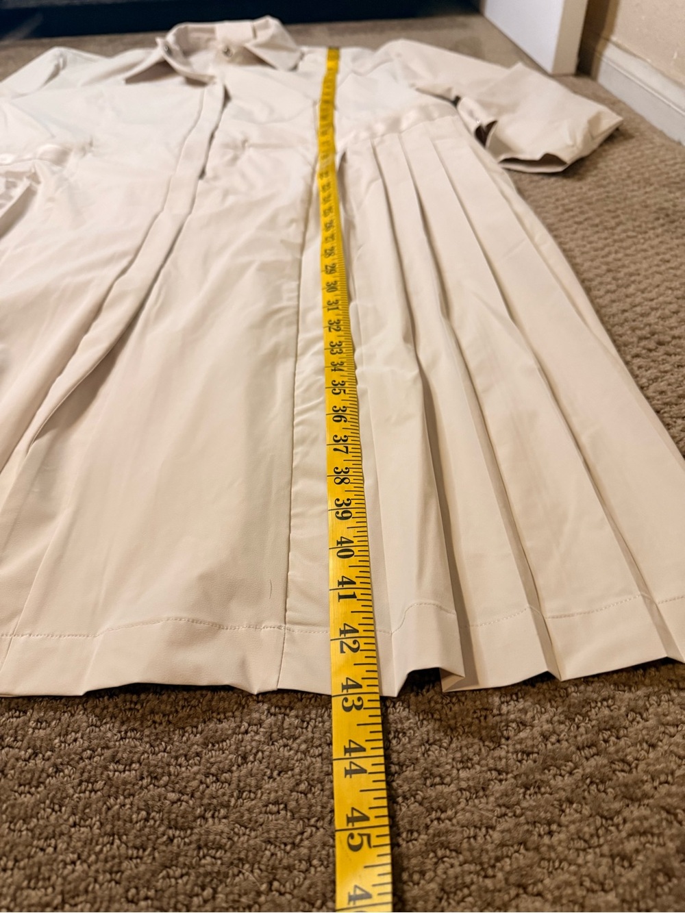 Nike 24.7 Perfect Stretch Dri-Fit Oversize Trench Coat - Picture 6 of 11